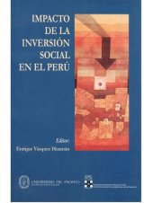 book Impacto de la inversión social en el Perú