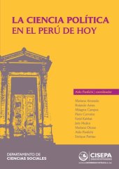 book La ciencia política en el Perú de hoy