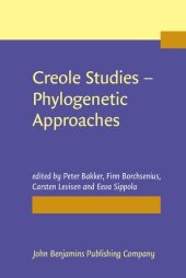 book Creole Studies - Phylogenetic Approaches