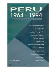 book Peru, 1964-1994: Economia, sociedad y politica