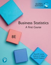 book Business Statistics: A First Course, Global Edition