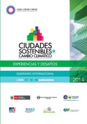 book Ciudades sostenibles y cambio climático : experiencias y desafíos.