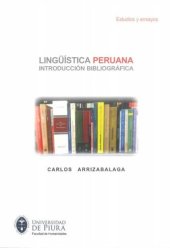 book Lingüística peruana. Introducción bibliográfica