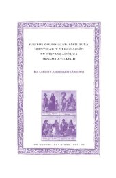 book Sujetos coloniales : escritura, identidad y negociación en Hispanoamérica (siglos XVI-XVIII)