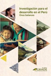 book Investigación para el desarrollo en el Perú : once balances.