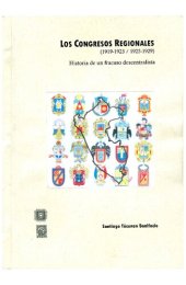 book Los congresos regionales (1919-1923