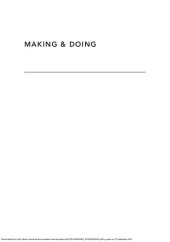 book Making & Doing: Activating STS through Knowledge Expression and Travel