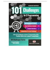 book 101 Challenges In C++ Programming: Solve 101 Challenges to sharpen C++ Programming skills