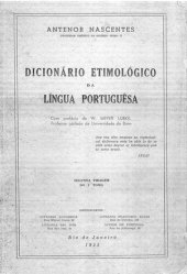 book Dicionário Etimológico da Língua Portuguesa