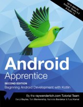 book Android Apprentice (Second Edition): Beginning Android Development with Kotlin