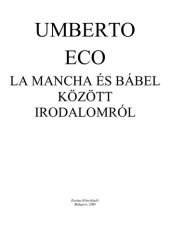 book La Mancha és Bábel között