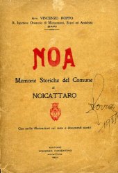 book NOA: Memorie storiche del Comune di Noicattaro