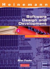 book Heinemann software design and development : HSC course