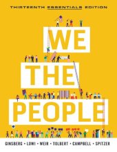 book We the People: An Introduction to American Politics