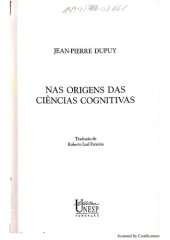 book Nas Origens das Ciências Cognitivas