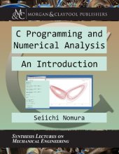 book C Programming and Numerical Analysis: An Introduction