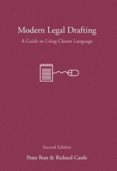 book Modern Legal Drafting: A Guide to Using Clearer Language