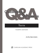 book Questions & Answers: Torts, Fourth Edition