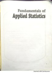 book Fundamentals of Applied Statistics