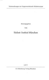 book Der "einige" und "unabhängige" Balkan; zur Geschichte einer politischen Vision