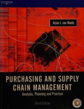 book Purchasing and supply chain management : analysis, planning and practice