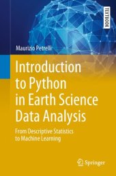 book Introduction to Python in Earth Science Data Analysis From Descriptive Statistics to Machine Learning