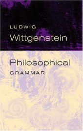 book Philosophical Grammar