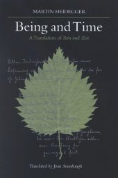 book Being and time: a translation of Sein und Zeit