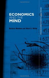 book Economics and the Mind (Routledge INEM Advances in Economic Methodology)