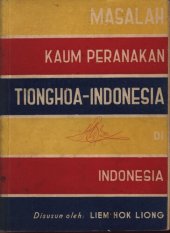 book Masalah Kaum Peranakan Tionghoa-Indonesia di Indonesia