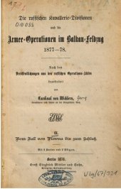 book Die russischen Kavallerie-Divisionen und die Armee-Operationen im Balkan-Feldzug 1877-78