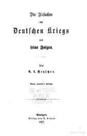 book Die Ursachen des Deutschen Krieges und seine Folgen