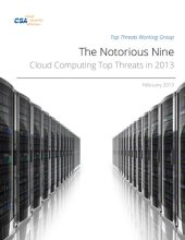 book The Notorious Nine Cloud Computing Top Threats in 2013