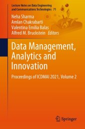 book Data Management, Analytics and Innovation: Proceedings of ICDMAI 2021