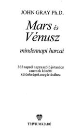 book Mars és Vénusz mindennapi harcai