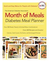 book The American Diabetes Association Month of Meals Diabetes Meal Planner