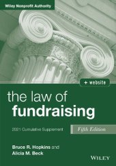 book The law of fundraising. 2021 cumulative supplement