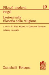 book Lezioni sulla filosofia della religione