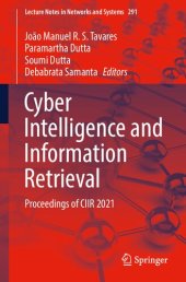 book Cyber Intelligence and Information Retrieval: Proceedings of CIIR 2021