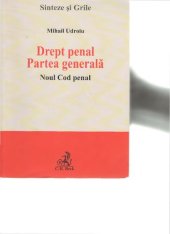 book Drept penal- partea generală