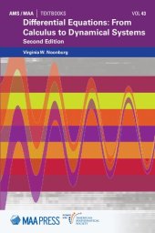 book Differential Equations: From Calculus to Dynamical Systems