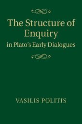 book The Structure of Enquiry in Plato's Early Dialogues