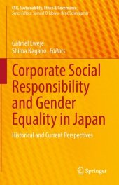 book Corporate Social Responsibility and Gender Equality in Japan: Historical and Current Perspectives