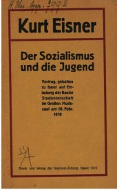 book Der Sozialismus und die Jugend