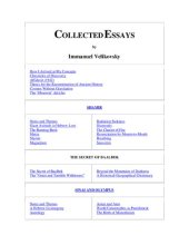 book Collected Essays