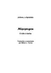 book Misopogon: o ódio à barba