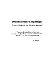 book Orvostudomány a feje tetején