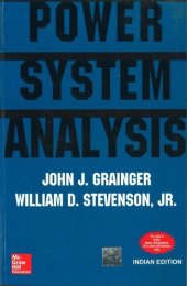 book Power System Analysis