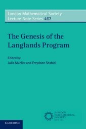 book The Genesis of the Langlands Program