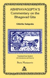 book Abhinavagupta's Commentary on the Bhagavad-Gita